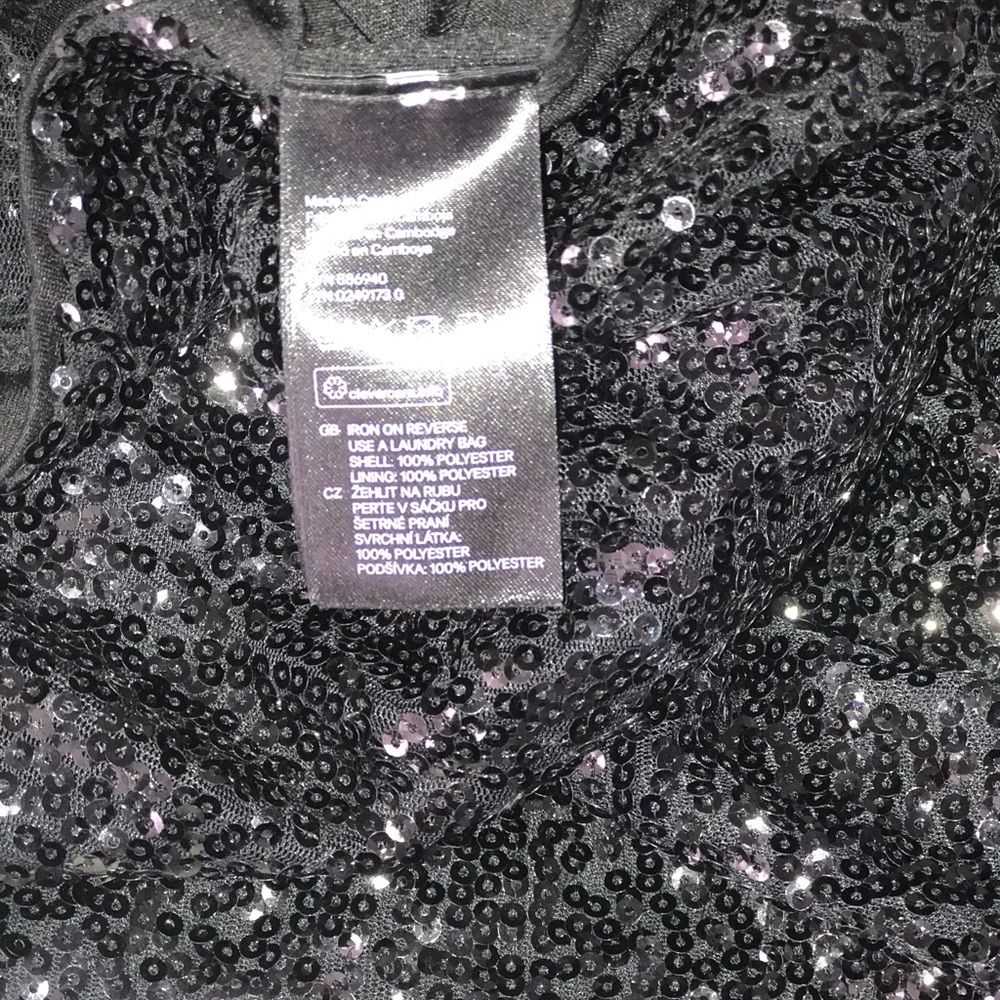 ⚡️SALE⚡️ 🖤 Black Sequin Cocktail Dress 🖤 - Picture 6 of 7